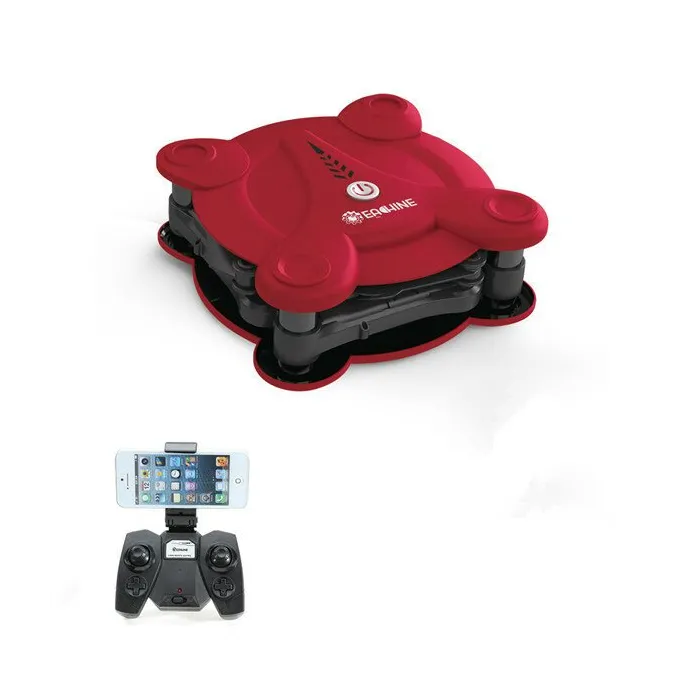 Eachine E55 Mini - WiFi - FPV - Foldable - Red - RTFDrones