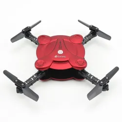 Eachine E55 Mini - WiFi - FPV - Foldable - Red - RTFDrones