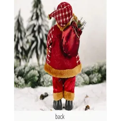 Christmas decoration - Santa Claus - mini cloth dollChristmas