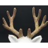 Christmas decoration - white reindeer - deerChristmas