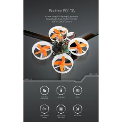 Eachine E010S - Micro - FPV - Frsky Compatible ReceiverDrones