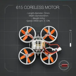 Eachine E010S - Micro - FPV - Frsky Compatible ReceiverDrones