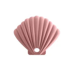 Seashell shaped storage case for face / mouth masks - silicone bagMouth masks