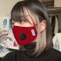 Face Mask - Washable - Black - Blue - RedMouth masks