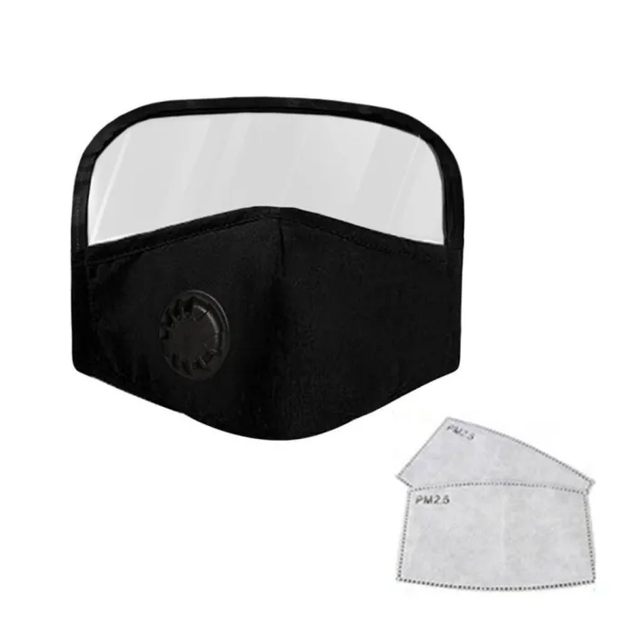 Face Mask - Washable - Black - Blue - RedMouth masks