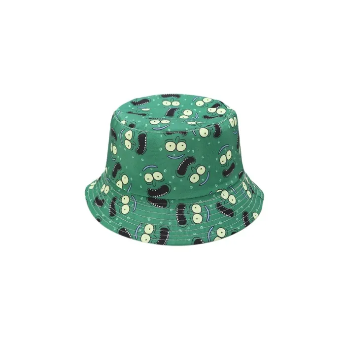 Pickle Rick - Cotton - Rick and Morty - Bucket hatHats & Caps