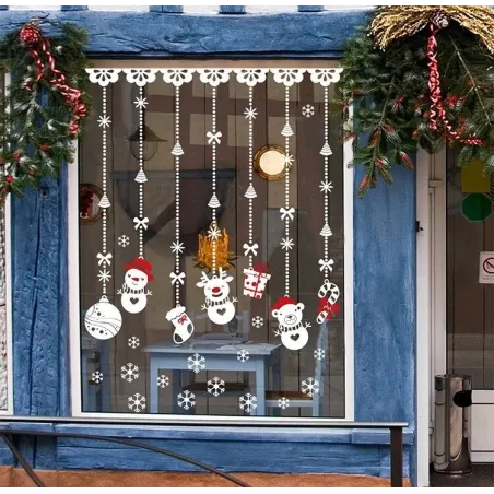 Christmas decoration - window stickersChristmas