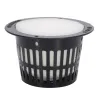 Mesh pot - basket - for hydroponic system plant / vegetable grow - with foam insert - 10 piecesGarden