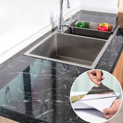 Modern kitchen furniture sticker - self-adhesive tape - waterproof - oil proof - marble pattern