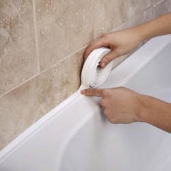 Bathroom / kitchen / windows sealing tape - self-adhesive strips - waterproof