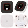 LCD - carbon monoxide gas alarm - poisoning / smoke tester - detector - sensor - monitorHome security