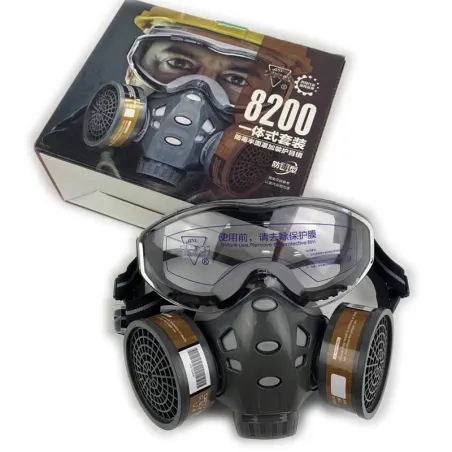 Full Face Gas Mask - Glasses - Safety - Anti-Dust - Filter RespiratorMouth masks