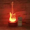 Remote Guitar Night Light - 3D - LED Lamp - 7 ColorsLights & lighting