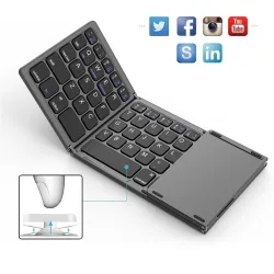 Mini - Folding - Keyboard - Bluetooth - Wireless KeypadKeyboards