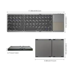 Mini - Folding - Keyboard - Bluetooth - Wireless KeypadKeyboards