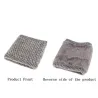 Warm round knitted scarf - unisexScarves