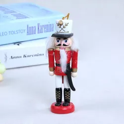 Nutcracker Soldier Doll - 1Pcs - Wooden - ChristmasDecoration