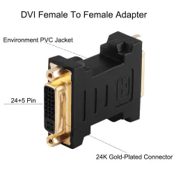 DVI female to female - adapter - 1920 * 1080PSplitters