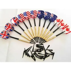 Professional darts - with extra plastic tips - for electronic dartboard - 12 piecesPuzzles & Games