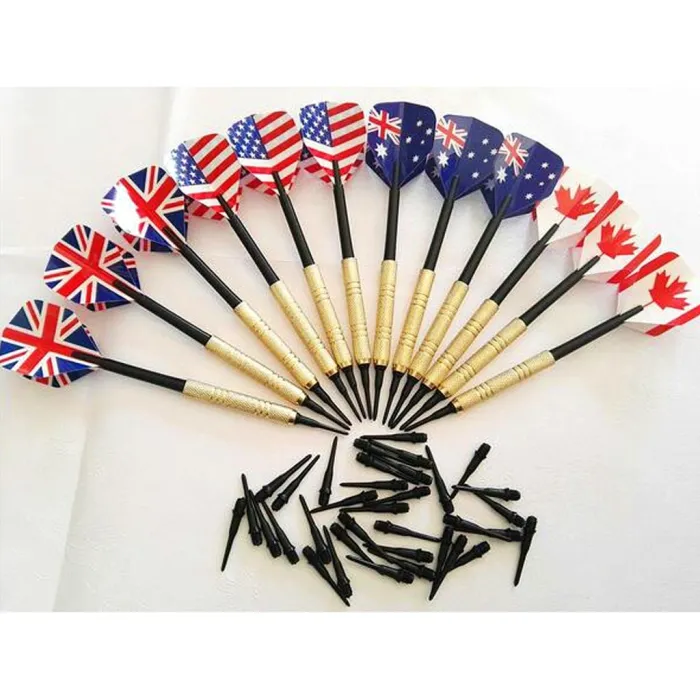 Professional darts - with extra plastic tips - for electronic dartboard - 12 piecesPuzzles & Games