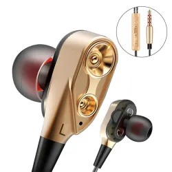 3.5mm in-ear wired earbuds - stereo headset with microphoneEar- & Headphones