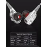 3.5mm in-ear wired earbuds - stereo headset with microphoneEar- & Headphones