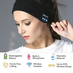 Bluetooth sports headband - stereo headphones - wirelessEar- & Headphones