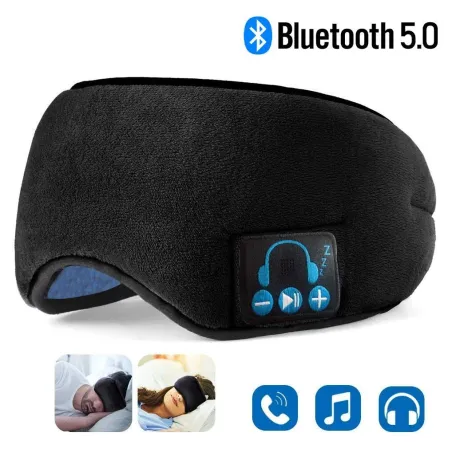Bluetooth - wireless headphones - sleeping eye mask with microphoneEar- & Headphones