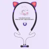Bluetooth - wireless headset - microphone - in-ear headphones - Led luminous cat earsEar- & Headphones