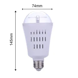 AC110-240V E27 4W - LED - snowflakes pattern - rotatable bulb - projector - lamp - RGBLights & lighting