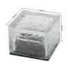 Glass stone - ice cube - crystal garden light - night lamp - solar - 4 piecesSolar lighting
