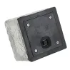 Glass stone - ice cube - crystal garden light - night lamp - solar - 4 piecesSolar lighting