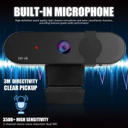 HD 4K 2K Web camera - 1080P - PC - computer - autofocus - USB - microphoneVideo