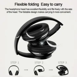 Bluetooth headset - noise canceling - wireless headphones - LEDEar- & Headphones