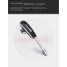 Mini - Bluetooth ear-hook - handsfree - leather earphone with microphone - noise cancellingEar- & Headphones