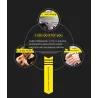 Mini - Bluetooth ear-hook - handsfree - leather earphone with microphone - noise cancellingEar- & Headphones