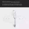 Mini - Bluetooth ear-hook - handsfree - leather earphone with microphone - noise cancellingEar- & Headphones