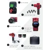 Massage gun - muscle pain relief / relaxation - electric body massager - 30 speeds - 2500mAHMassage