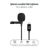 YC-LM10 II - 1.5m - 3m - 6m - professional microphone Lavalier - cable for iPhoneMicrophones