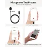 YC-LM10 II - 1.5m - 3m - 6m - professional microphone Lavalier - cable for iPhoneMicrophones