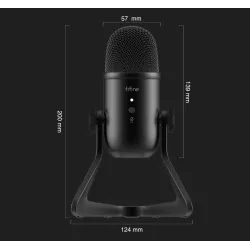 K678 - USB professional microphone - recording - streaming - gaming - for PC / Mac / PS4Microphones