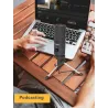 AU-PM461TR - USB microphone condenser - recording - online teaching - meetings - live streaming - gaming - with tripod standM...
