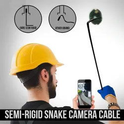 8.0mm - USB endoscope camera - 1080P HD - 8 LED - waterproof cable - for Android / PCCamera