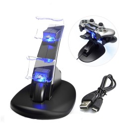 PS4 / Pro / Slim - controller charging dock - stand - dual USB - LEDChargers