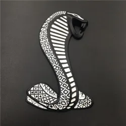 3D cobra - metal emblem - car stickerStickers