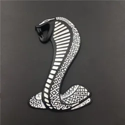3D cobra - metal emblem - car stickerStickers