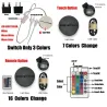 3D alien's head - touch control - RGB - LED - USB - night lampLights & lighting