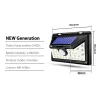LED solar light - outdoor - motion sensor - wall - waterproof - 34 LEDSSolar lighting