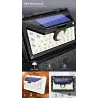 LED solar light - outdoor - motion sensor - wall - waterproof - 34 LEDSSolar lighting