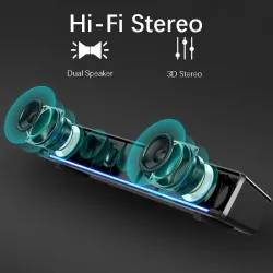 Soundbar - wireless speaker - with subwoofer - Bluetooth 5.0 - TV - laptop - PCBluetooth speakers